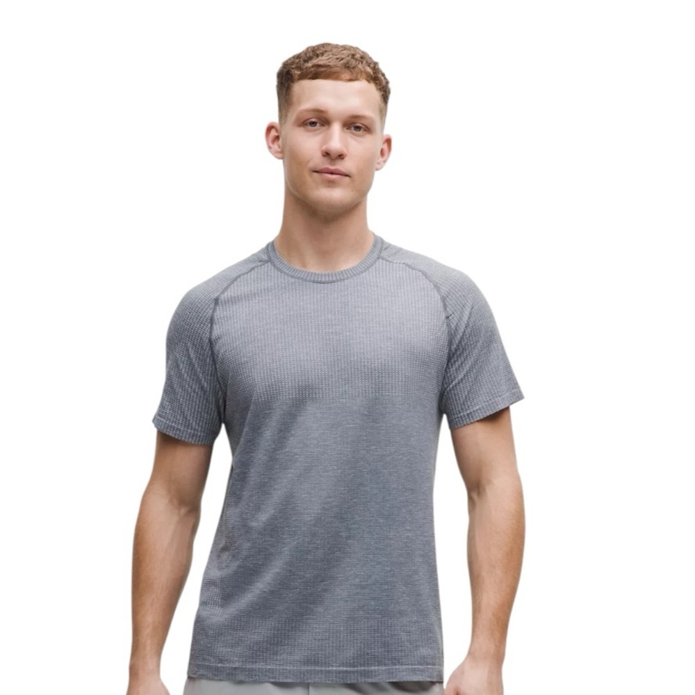 Lululemon Metal Vent Tech Short-Sleeve Blue Training Breathable Shirt XL New